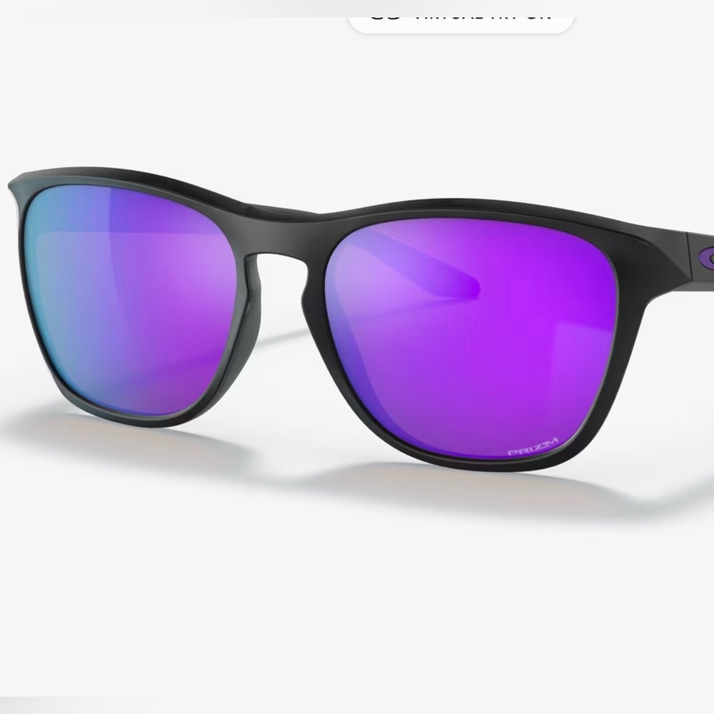 Oakley Black and Purple Sunglasses